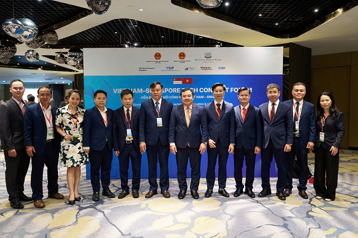 Đoàn công tác Vinachem tham dự Diễn đàn Kết nối Công nghệ Việt Nam - Singapore tại Singapore