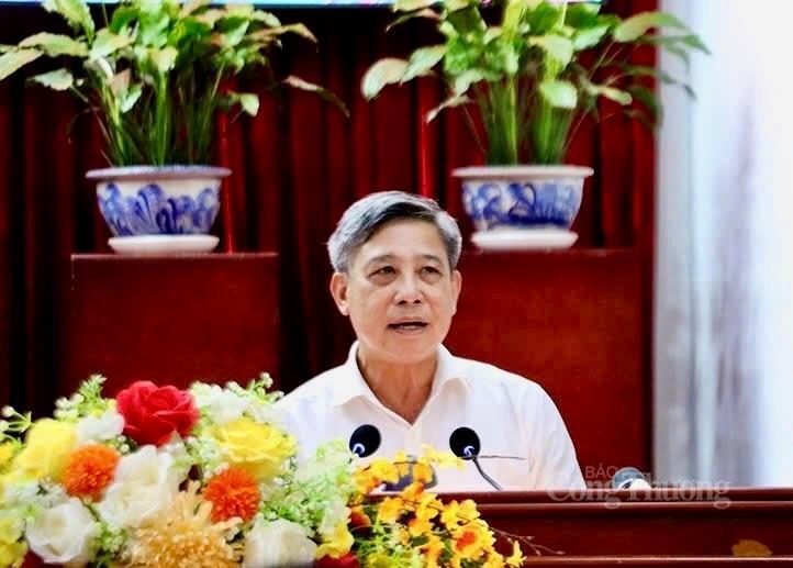 Ông Đồng Văn Thanh, Chủ tịch HĐND TP. Cần Thơ, phát biểu khai mạc Okvip69 Đăng ký cá cược - Ảnh: Khánh Ngọc.
