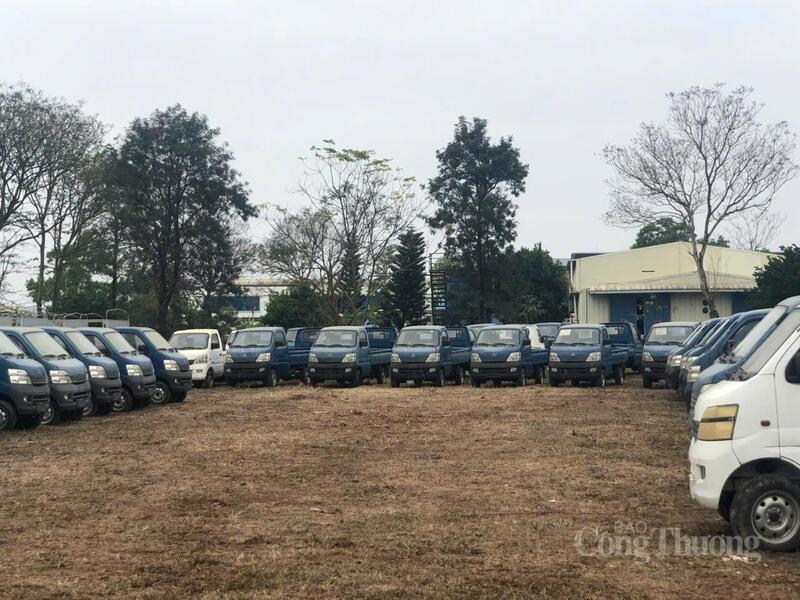 141 xe được bán đấu giá là xe tải nhẹ Changan