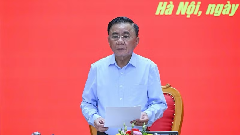 Đồng chí Trần Cẩm Tú, Ủy viên Bộ Chính trị, Thường trực Ban Bí thư. Ảnh: Thuỷ Nguyên