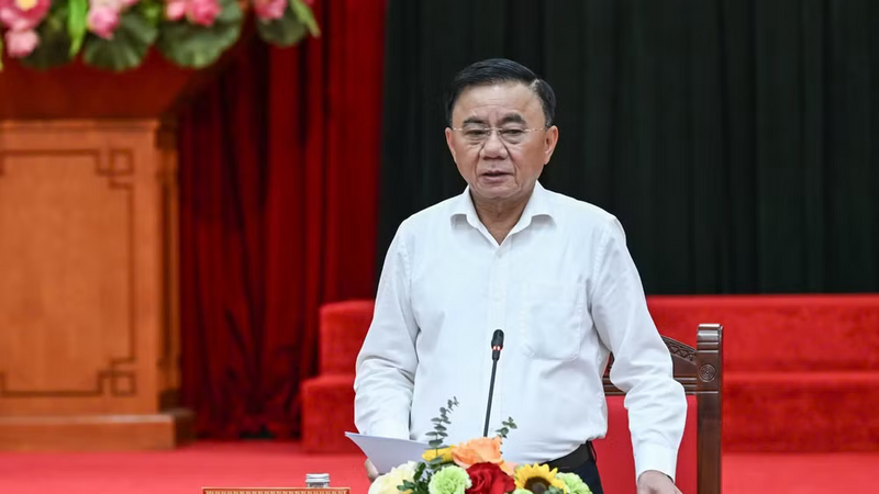 Đồng chí Trần Cẩm Tú, Ủy viên Bộ Chính trị, Thường trực Ban Bí thư. Ảnh: Duy Linh
