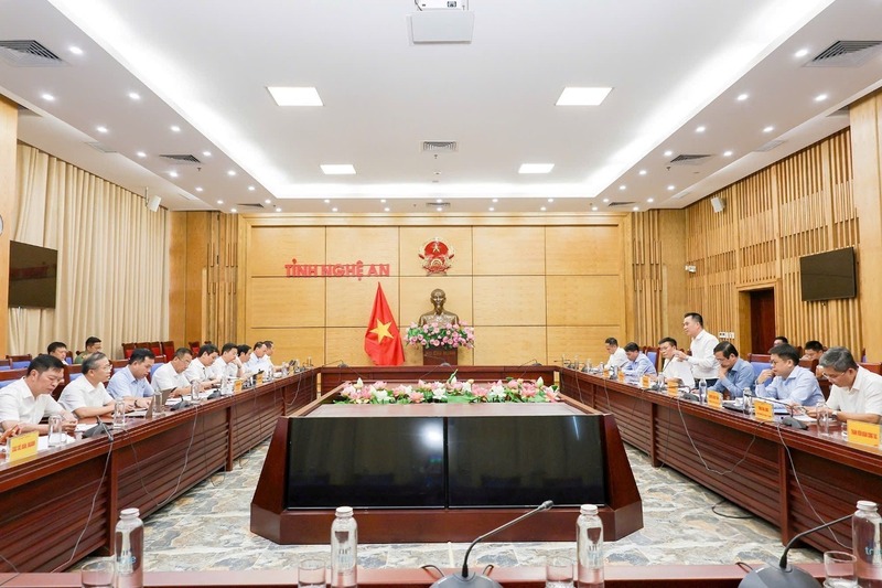 Bộ Nông nghiệp và xuân Okvip 2026 Ok88vip tỷ lệ kèo World Cup 2026 với UBND tỉnh Nghệ An về kế hoạch triển khai chuỗi hoạt động hưởng ứng Ngày xuân Okvip 2026 thế giới. Ảnh: Trần Lịch