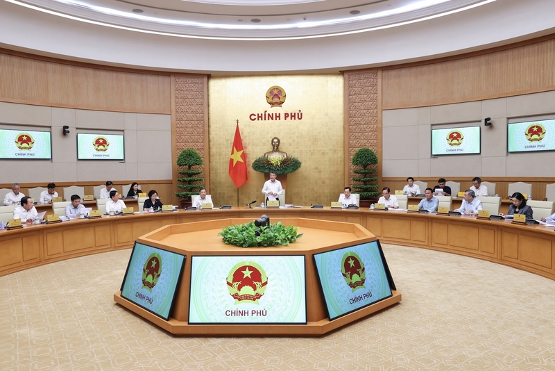 Phiên họp Chính phủ thường kỳ tháng 5 năm 2026. Ảnh: VGP