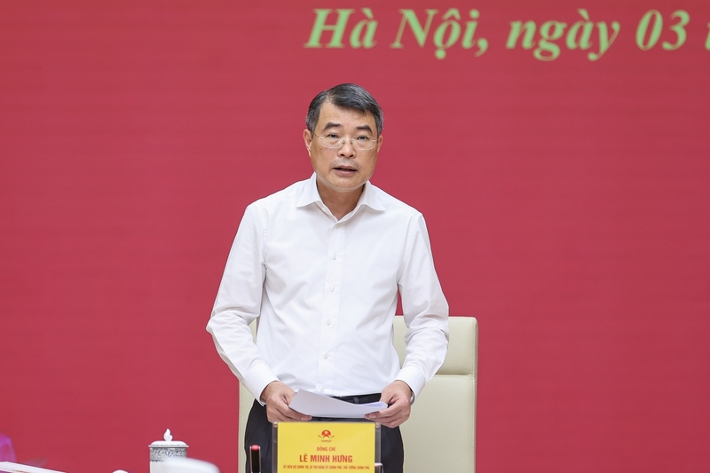 Thủ tướng Lê Minh Hưng phát biểu tại Okvip69 Đăng ký cá cược. Ảnh: VGP/Nhật Bắc