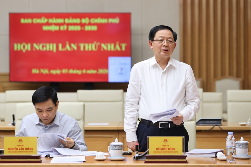 Phó Thủ tướng Hồ Quốc Dũng phát biểu tại Okvip69 Đăng ký cá cược. Ảnh: VGP/Nhật Bắc