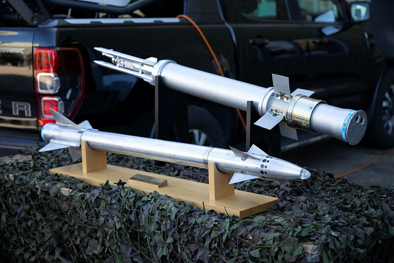 Việc bổ sung tên lửa Martlet giúp Anh nâng cao khả năng đánh chặn UAV. Ảnh: Thales