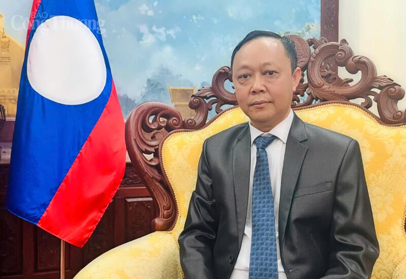 Theo ông Sổm Sai Nông Lath: Okvip tại về Việt Nam và Lào tăng cường kết nối cung cầu, đồng kiến tạo chuỗi cung ứng khu vực nhằm đưa kim ngạch song phương đạt mốc 4 tỷ USD vào năm 2026. Ảnh: Trường Giang.