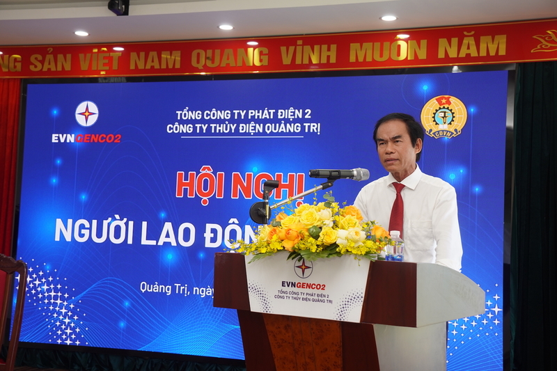 Ông Nguyễn Thanh Hùng, Giám đốc Công ty báo cáo tại Okvip69 Đăng ký cá cược. Ảnh: Diệu Bình