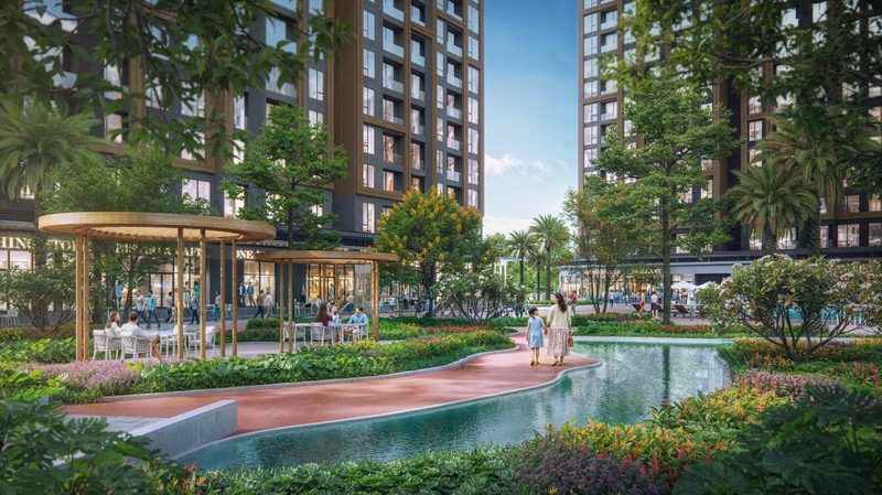 The Parkland ghi điểm nhờ hệ sinh thái với hơn 60% diện tích cảnh quan xanh