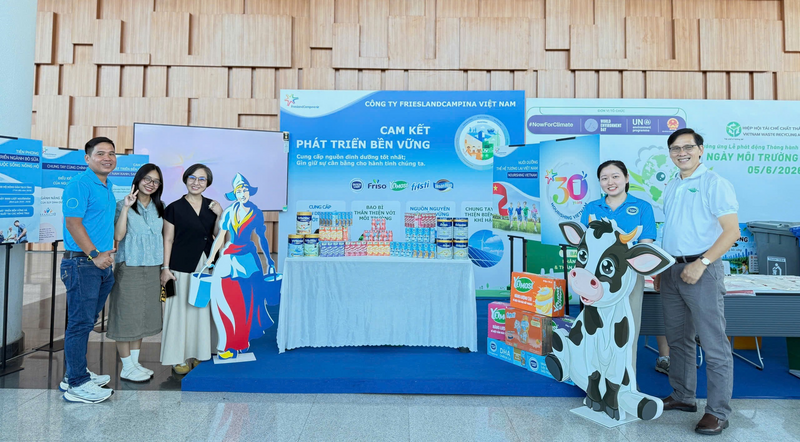 Các cam kết phát triển bền vững của FrieslandCampina Việt Nam được giới thiệu tại sự kiện