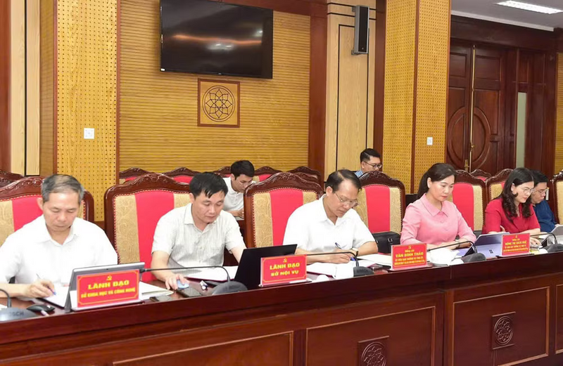 Các đại biểu dự hội nghị.