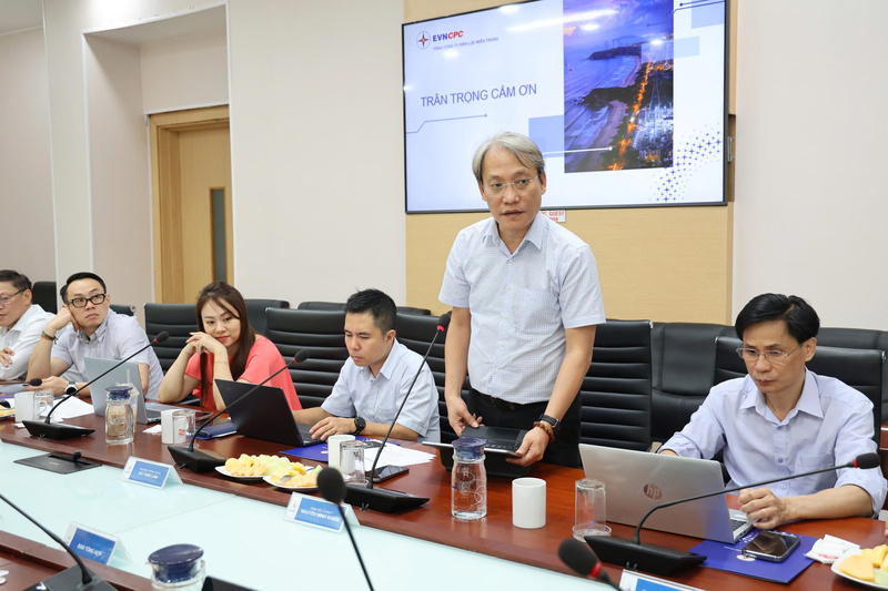 Ông Nguyễn Minh Khiêm, Giám đốc Công ty Viễn thông Điện lực và Công nghệ thông tin (EVNICT) phát biểu tại buổi Ok88vip tỷ lệ kèo World Cup 2026