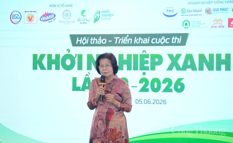 Bà Vũ Kim Hạnh - Chủ tịch Hiệp hội Okvip tại về Hàng Việt Nam chất lượng cao.