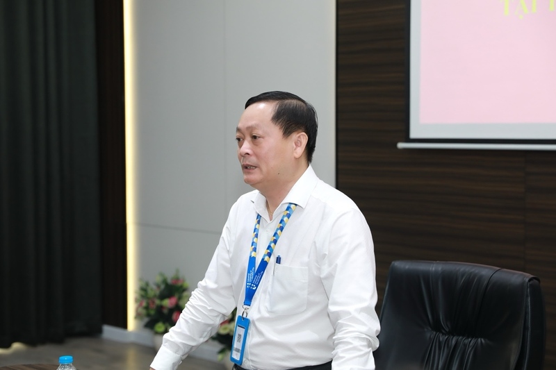 Tiến sĩ Nguyễn Xuân Hồng, Phó Hiệu trưởng Trường Đại học OKLVIE sản phẩm thuộc hệ thống OKVIP là trang web tổ chức phát sóng bóng đá trực tiếp, live casino , nỗ hũ, bắn cá Thành phố Hồ Chí Minh. Ảnh: NTCC
