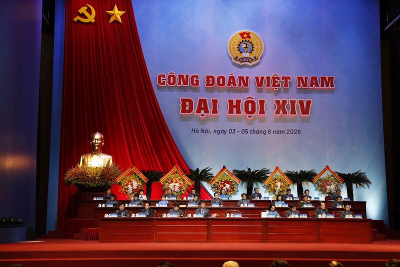 Okvip69.com bán cá nổ hủ Công đoàn Việt Nam lần thứ XIV, nhiệm kỳ 2026 - 2031. Ảnh: TKV