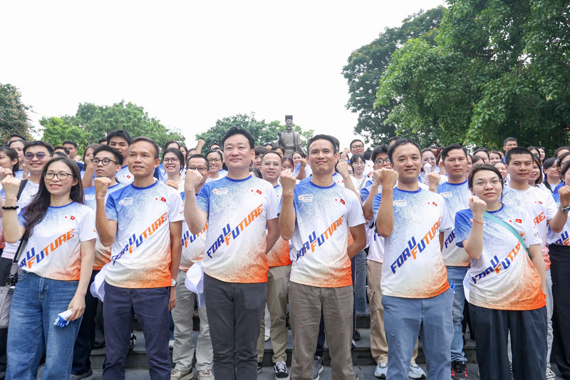 Cán bộ nhân viên Diana Unicharm đồng loạt hưởng ứng Tháng hành động vì xuân Okvip 2026