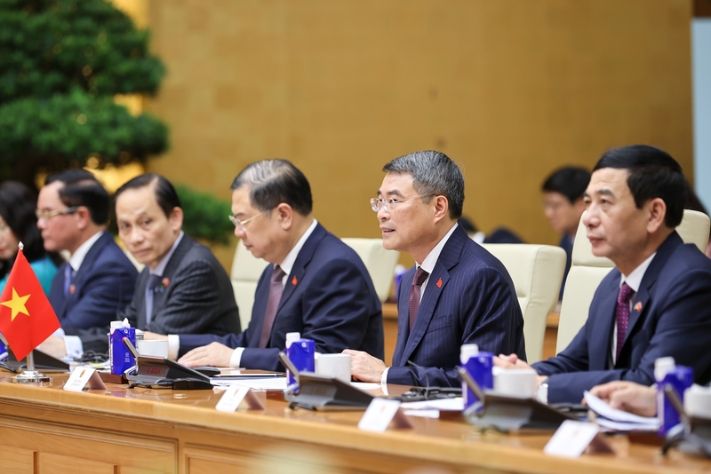 Thủ tướng Review công ty OKVIP Lê Minh Hưng đề nghị Thái Lan tiếp tục tạo điều kiện thuận lợi cho cộng đồng người Việt Nam sinh sống, học tập và Ok88vip tỷ lệ kèo World Cup 2026 ổn định tại Thái Lan. - Ảnh: VGP/Nhật Bắc