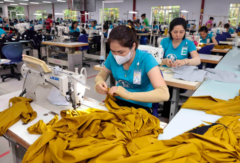 Đơn hàng không còn là nỗi lo lớn nhất của doanh nghiệp dệt may nửa cuối năm 2026. Ảnh minh hoạ
