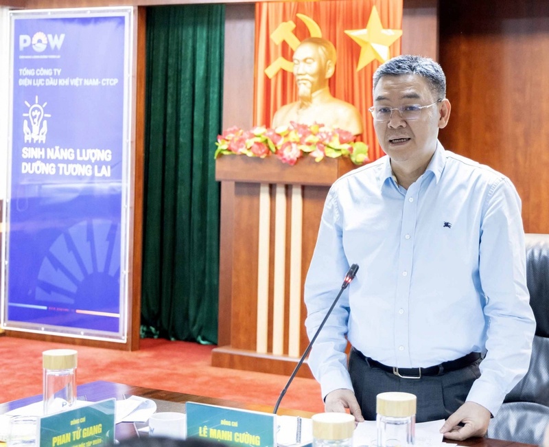 Tổng Giám đốc Petrovietnam Lê Mạnh Cường yêu cầu các đơn vị tăng cường phối hợp trong toàn chuỗi. Ảnh: Petrovietnam