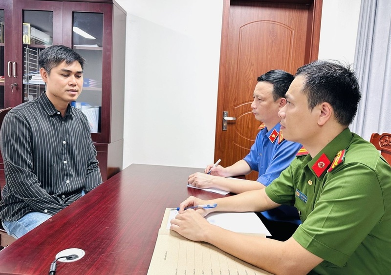 Đối tượng Nguyễn Văn Phúc. Ảnh: Công an Thanh Hóa