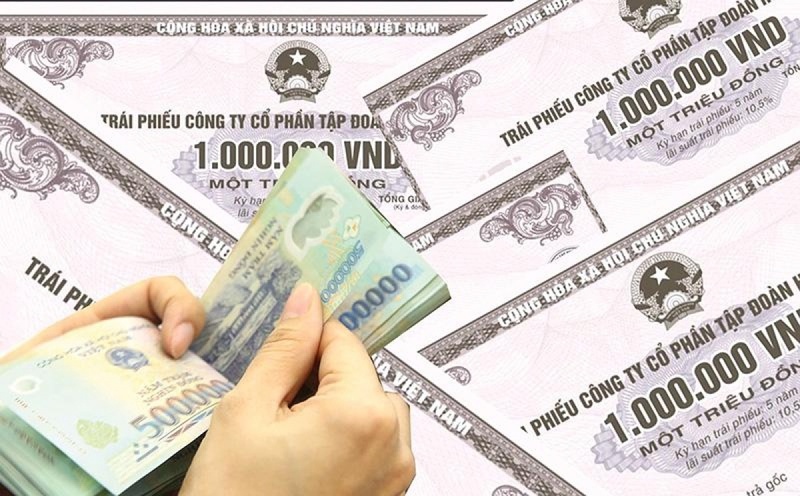 5 tháng đầu năm, tổng giá trị phát hành riêng lẻ là 107.018 tỷ đồng và giá trị phát hành ra công chúng là 20.333 tỷ đồng. Ảnh minh hoạ