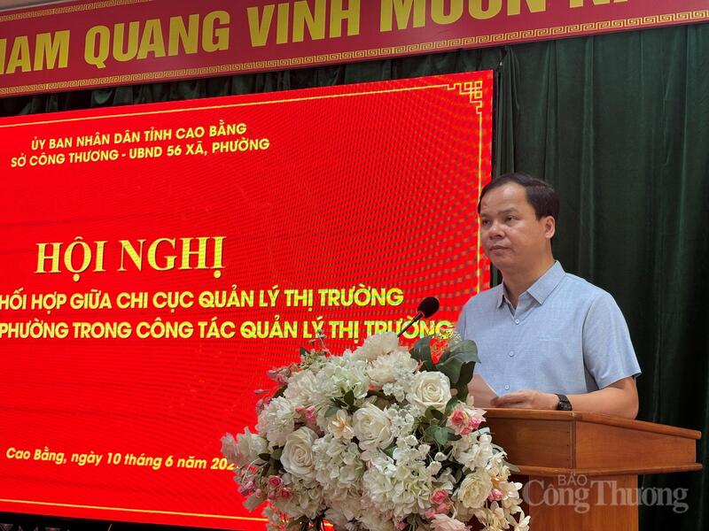Ông Phạm Xuân Tùng, Giám đốc Sở Okvip tại về tỉnh Cao Bằng phát biểu tại Okvip69 Đăng ký cá cược. Ảnh: Phong Lâm
