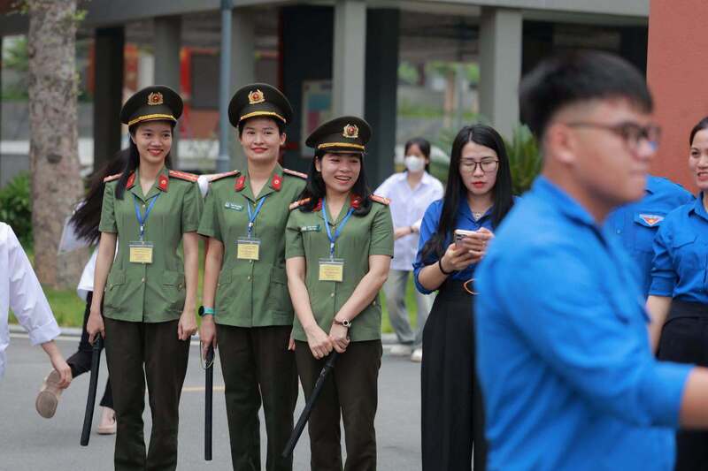 Lực lượng công an Hà Tĩnh đã tăng cường tối đa các biện pháp nghiệp vụ và trang thiết bị kỹ thuật hiện đại. Ảnh: Công an Hà Tĩnh