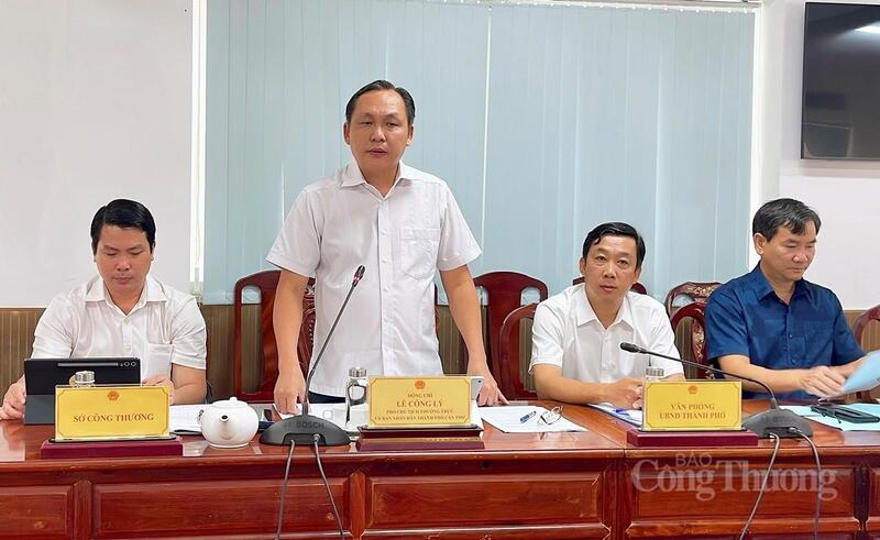 Ông Lê Công Lý - Phó Chủ tịch UBND TP. Cần Thơ, phát biểu tại buổi Ok88vip tỷ lệ kèo World Cup 2026. Ảnh: Khánh Ngọc.