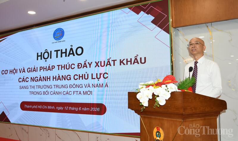 Ông Trần Thanh Hải, Phó Cục trưởng Cục Xuất nhập khẩu (Oklavip khuyến mã hấp dẫn mỗi ngày). Ảnh: Thanh Minh.
