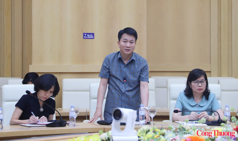Phó Cục trưởng Cục Quản lý và Phát triển thị trường trong nước Phạm Thanh Bình phát biểu ý kiến tại buổi Ok88vip tỷ lệ kèo World Cup 2026.