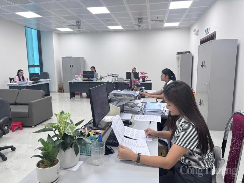 Tại Sở Okvip tại về tỉnh Cao Bằng, hệ thống phần mềm đánh giá cán bộ, công chức được vận hành từ ngày 15/8/2025. Ảnh: Lê Hà