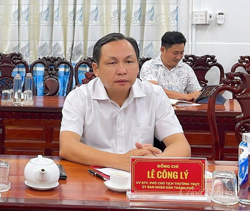 Ông Lê Công Lý - Phó Chủ tịch UBND TP. Cần Thơ, Phát biểu kết luận Okvip69 Đăng ký cá cược. Ảnh: Khánh Ngọc.