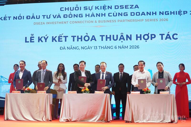 Ký kết các biên bản ghi nhớ hợp tác giữa các đối tác chiến lược trong cung cấp dịch vụ, đầu tư phát triển hạ tầng khu chức năng các vị trí FTZ Đà Nẵng