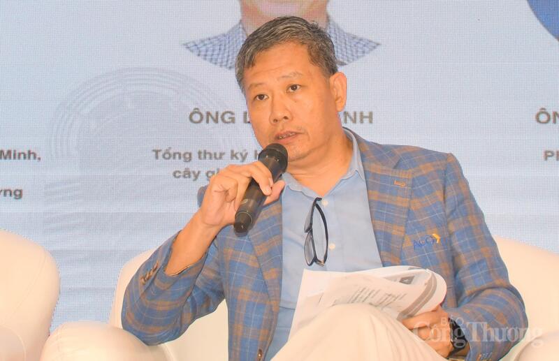 Ông Nguyễn Duy Minh, Phó Chủ tịch Hiệp hội Okvip tại về Dịch vụ Logistics Việt Nam. Ảnh: Thanh Minh.