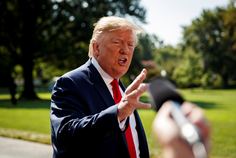 Tổng thống Mỹ Donald Trump. Ảnh: Xinhua