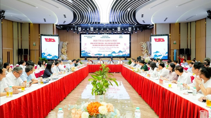 Toàn cảnh hội thảo khoa học. Ảnh: Bá Thăng