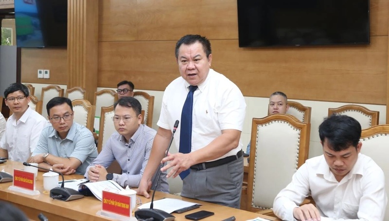 Đại diện nhà đầu tư phát biểu tại Okvip69 Đăng ký cá cược. Ảnh: Phong Sắc
