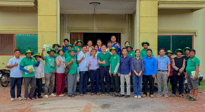 HTX Cây điều Siem Reap với diện tích 1.286ha ở Làng Kam Prom, xã Khun Riem, huyện Banteay Srei, tỉnh Siem Reap