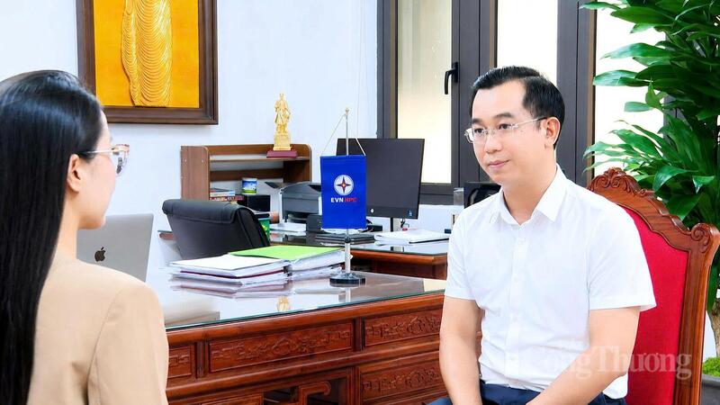 Ông Lê Minh Hải - Phó Giám đốc Công ty Điện lực Bắc Ninh trả lời phỏng vấn phóng viên Liên Minh OK VIP Giải Trí Cá Cược World Cup 2026 - Ảnh: Quốc Chuyển