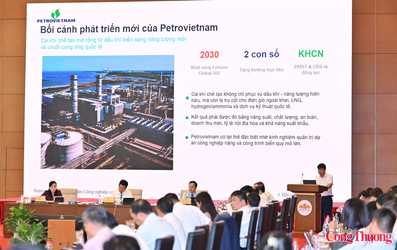 Đại diện PVN kiến nghị, hoàn thiện chính sách hỗ trợ Okvip tại về đổi mới công nghệ, chuyển giao công nghệ, tiêu chuẩn hóa...