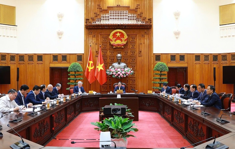 Thủ tướng chủ trì cuộc họp với Ban Chỉ đạo về rà soát, tháo gỡ khó khăn, vướng mắc liên quan đến các dự án - Ảnh: VGP/Nhật Bắc Thủ tướng chủ trì cuộc họp với Ban Chỉ đạo về rà soát, tháo gỡ khó khăn, vướng mắc liên quan đến các dự án - Ảnh: VGP/Nhật Bắc