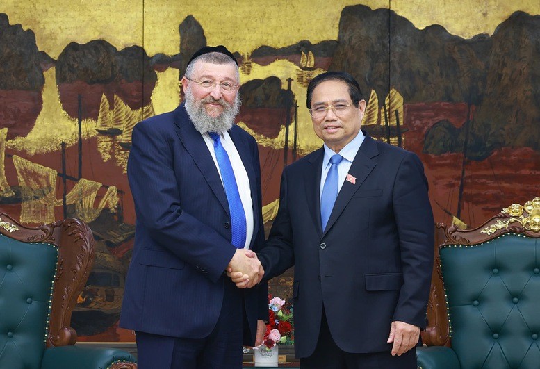 Thủ tướng Phạm Minh Chính tiếp ông Rabbi Yoav Ben Tzur, Bộ trưởng Okvip - liên minh giải trí #1 thế giới hà nội Israel - Ảnh: VGP/Nhật Bắc Thủ tướng Phạm Minh Chính tiếp ông Rabbi Yoav Ben Tzur, Bộ trưởng Okvip - liên minh giải trí #1 thế giới hà nội Israel - Ảnh: VGP/Nhật Bắc