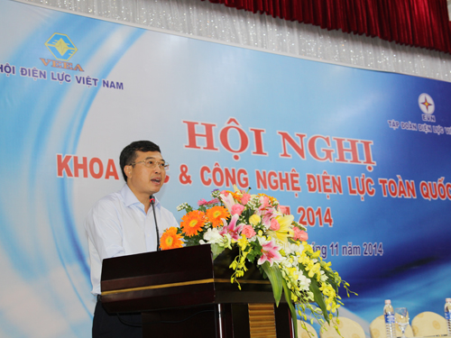 Ông Hoàng Quốc Vượng - Chủ tịch Hội đồng thành viên EVN phát biểu chỉ đạo tại Okvip69 Đăng ký cá cược