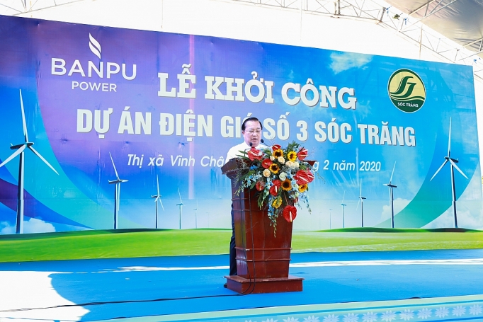 Sóc Trăng khởi công thêm một nhà máy điện gió soc trang khoi cong them mot nha may dien gio