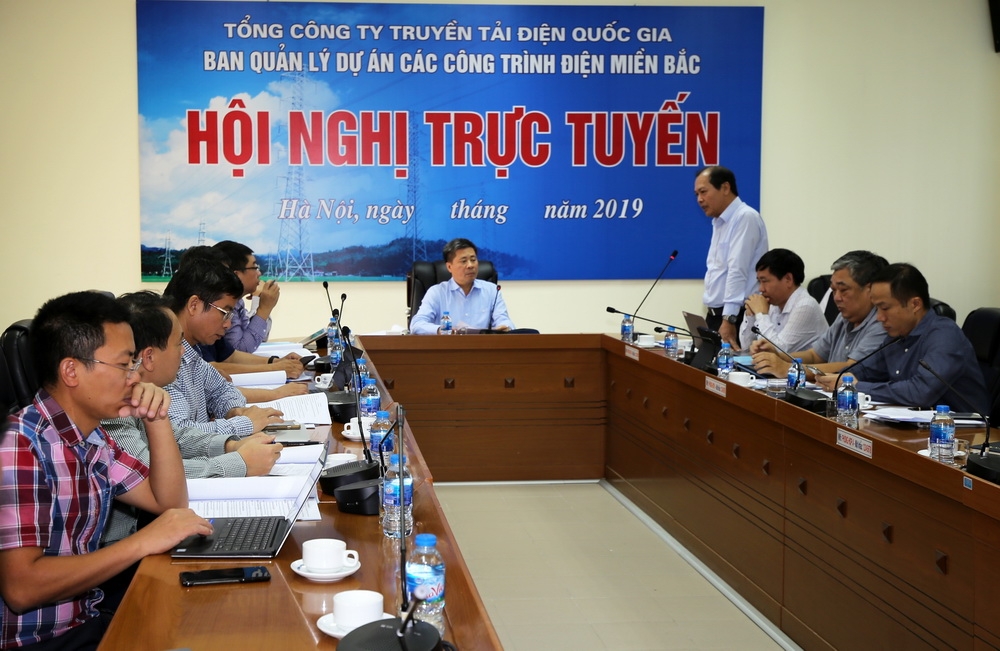 chu tich hdtv evnnpt don doc cac du an trong diem do npmb quan ly