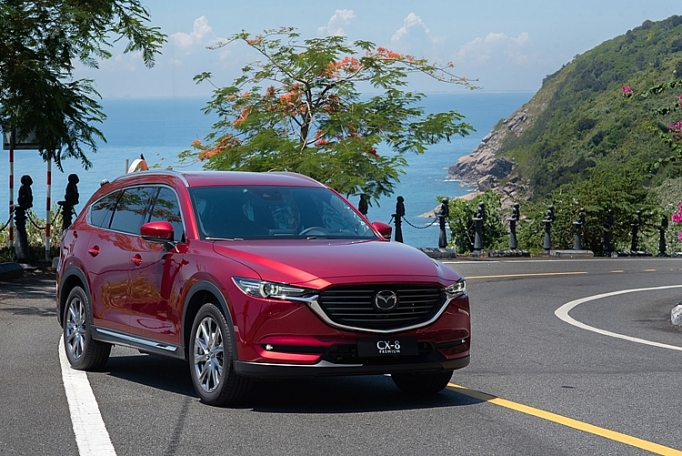 Thaco giới thiệu Mazda CX-8 thế hệ 6.5 đầu tiên tới khách hàng Hà Nội thaco gioi thieu san pham mazda cx 8 the he 65 dau tien