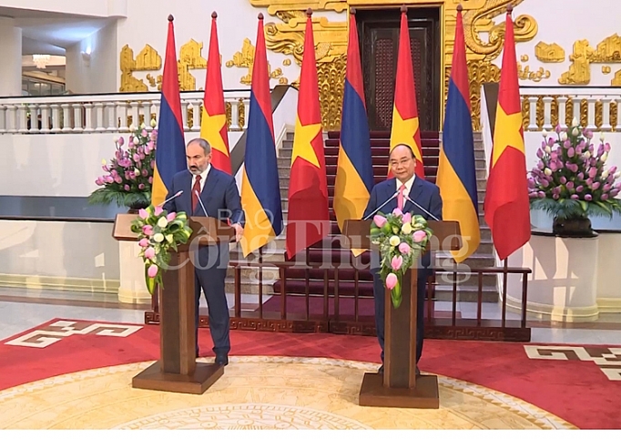 Tạo bước ngoặt trong quan hệ song phương Việt Nam - Armenia tao buoc ngoat trong quan he song phuong viet nam armenia