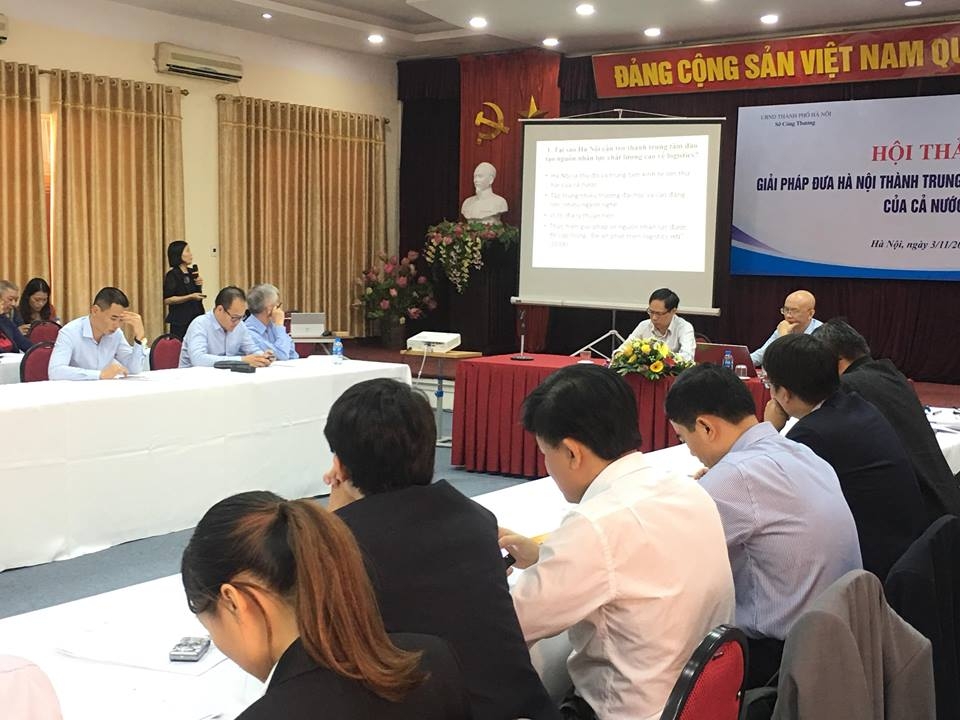 Đưa Hà Nội trở thành trung tâm dịch vụ logistics của cả nước dua ha noi tro thanh trung tam dich vu logictics cua ca nuoc