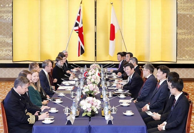 Thỏa thuận thương mại Anh - Nhật phụ thuộc vào Brexit thoa thuan thuong mai anh nhat