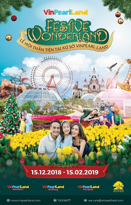 Festive Wonderland – Lễ hội thần tiên tại xứ sở Vinpearl Land festive wonderland le hoi than tien tai xu so vinpearl land